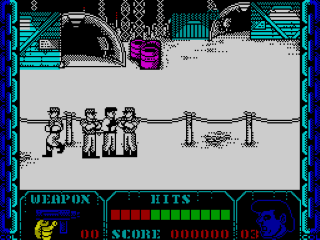 Shanghai Warriors screenshot 3 for ZX Spectrum